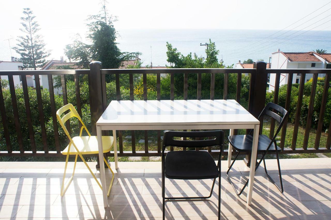Possidi Aigaiopelagitika 2-Floor Beach House Kalandra Esterno foto