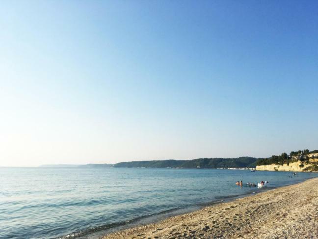 Possidi Aigaiopelagitika 2-Floor Beach House Kalandra Esterno foto